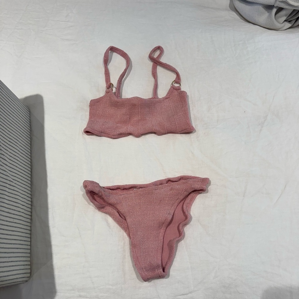 Hunza G Pink Bikini Set